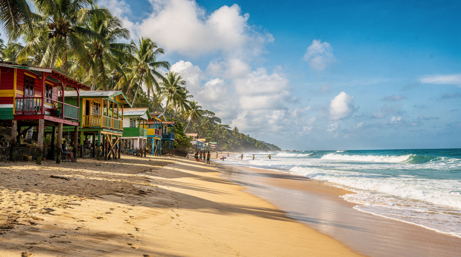 Puerto Viejo — kultura karaibska, rytmy reggae i snorkeling na rafie