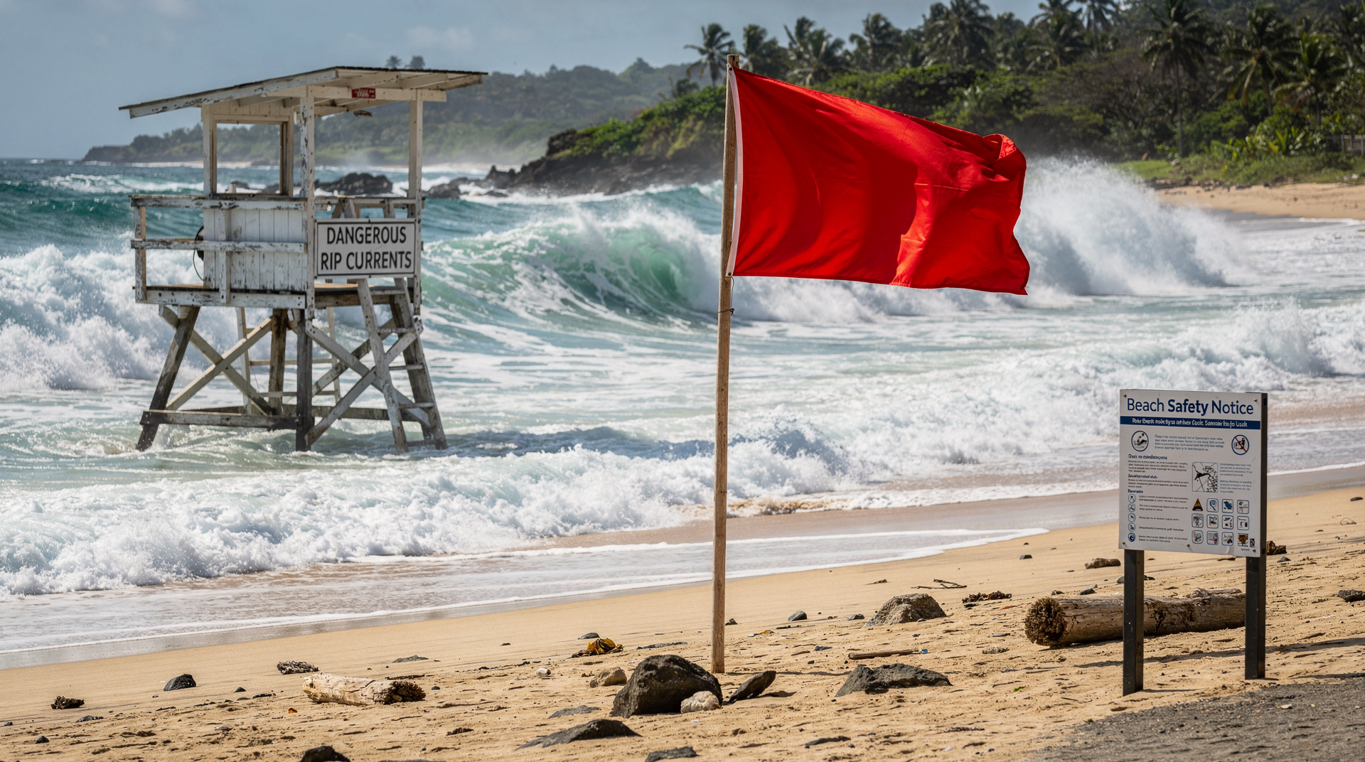 Costa Rica beach safety: riptides, flags, and drowning prevention