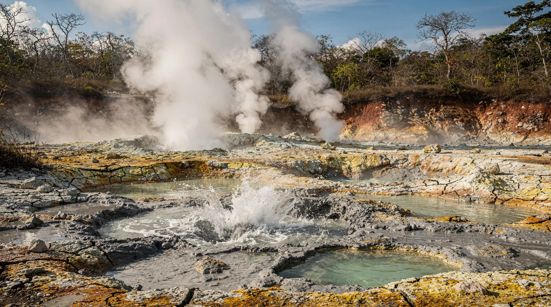 Rincón de la Vieja National Park: volcanic hot springs, wildlife, and Las Pailas trail