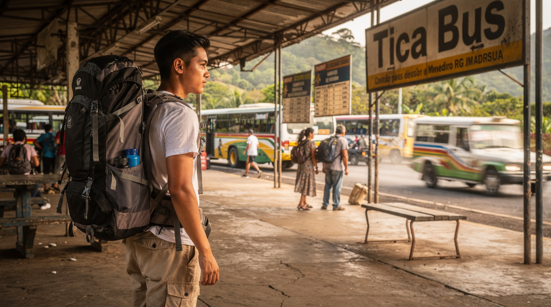21-day Costa Rica backpacker route: no rental car needed