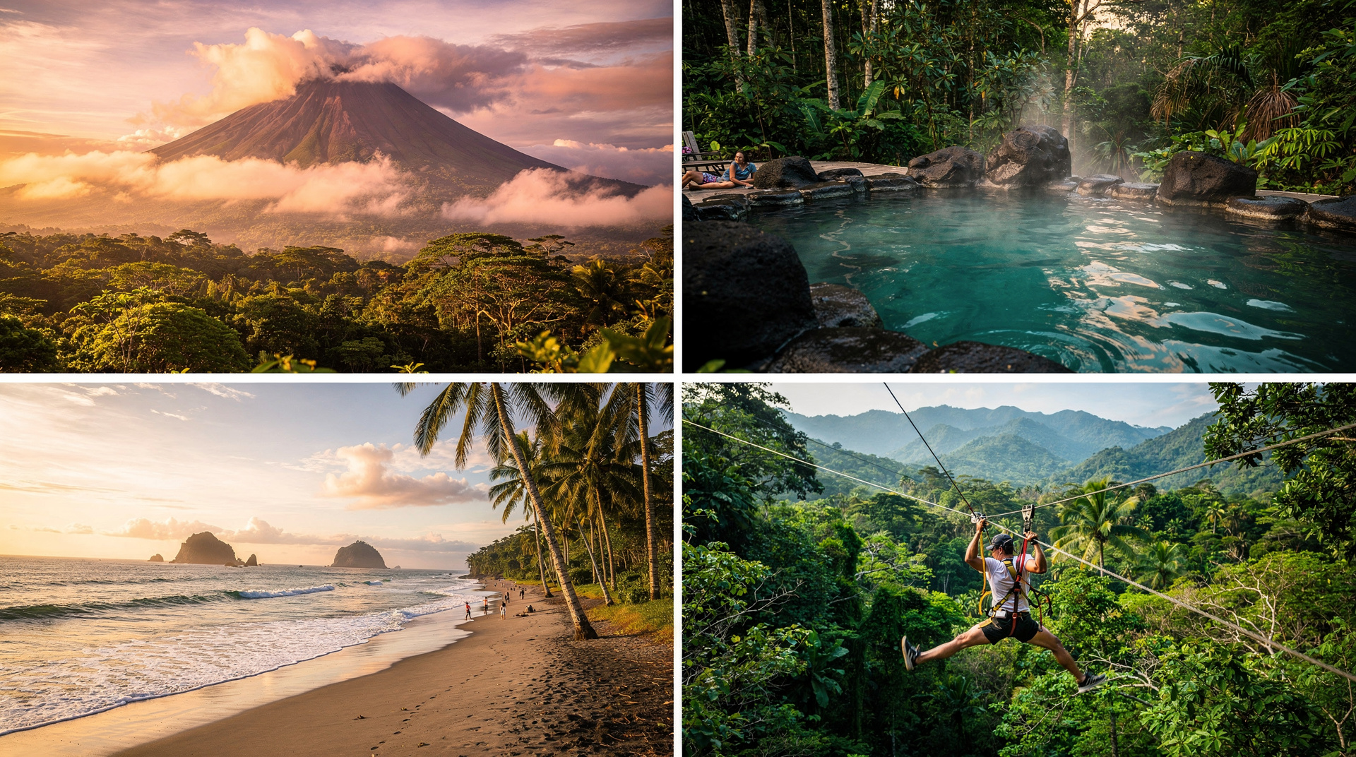 7 days in Costa Rica: Arenal and Manuel Antonio for families